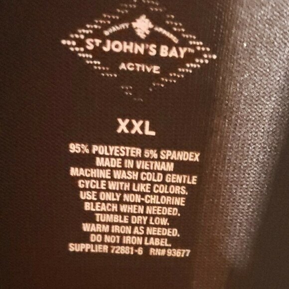 St. John's Bay Womens Black Long Sleeve Cowl Neck Top XXL - Picture 4 of 4